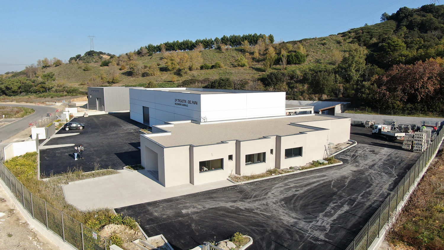 la SARL DP TRICASTIN DEL PAPA s’installe dans le nouveau Parc d